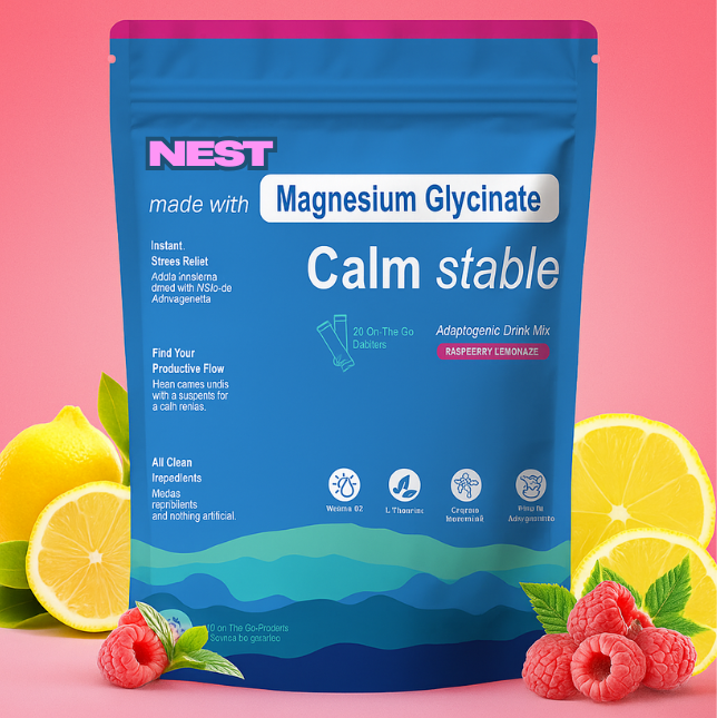 Nest™ Bloat Reset – Calm Cortisol, Slim Naturally & Sleep Deep
