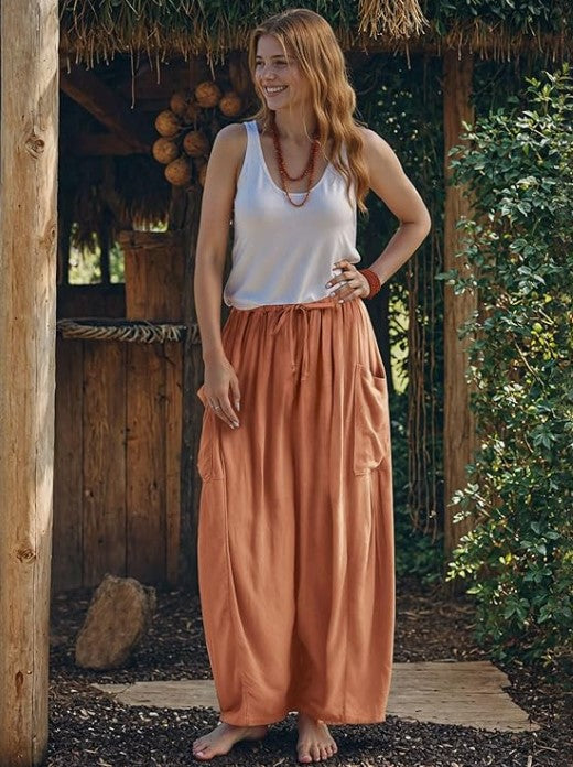 Breezella™ Relaxed Linen Pants