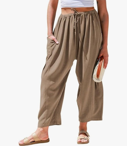 Breezella™ Relaxed Linen Pants