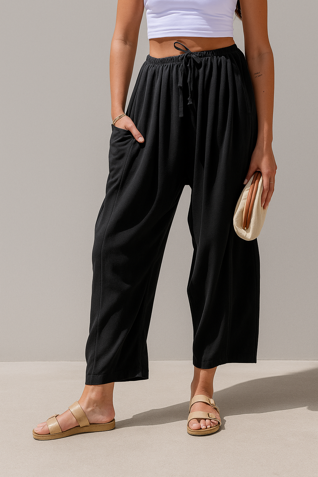 Breezella™ Relaxed Linen Pants